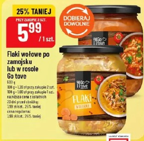 Flaki wołowe po zamojsku lub w rosole Go tove