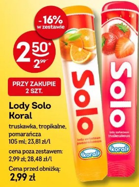 Lody Solo Koral