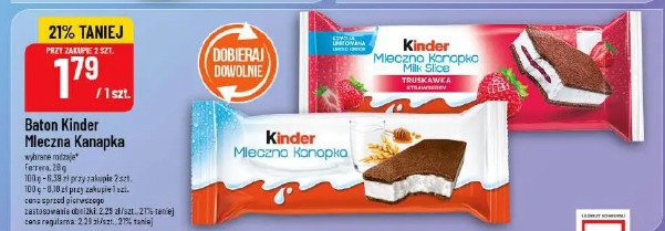 Baton Kinder Mleczna Kanapka Ferrero