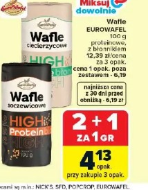 Wafle ciecierzycowe EUROWAFEL