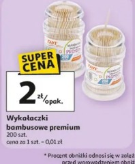 Wykałaczki bambusowe premium