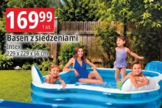 Basen z siedzeniami Intex