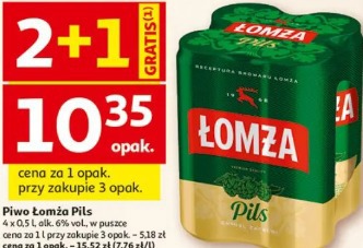 Łomża Pils piwo