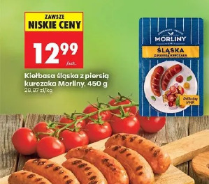 Kiełbasa śląska z piersią kurczaka Morliny