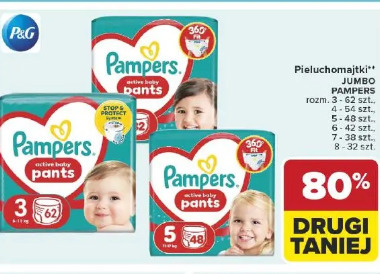 Pieluchomajtki Jumbo Pampers