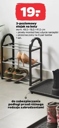 3-poziomowy stojak na buty