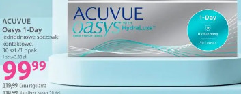 Acuvue Oasys 1-Day jednodniowe soczewki kontaktowe