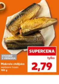 Makrela chilijska wędzona tusza