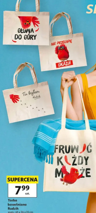 Torba bawełniana Rudzik