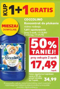 Coccolino koncentrat do płukania różne rodzaje