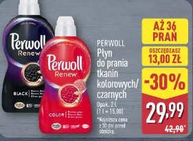Perwoll Płyn do prania tkanin kolorowych/czarnych