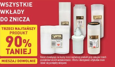 Wszystkie wkłady do znicza