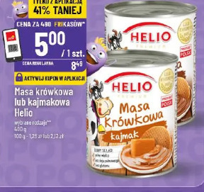 Masa krówkowa lub kajmakowa Helio