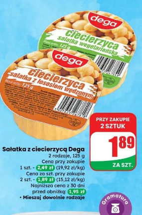 Sałatka z ciecierzycą Dega