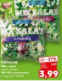 Freshline Miks sałat różne rodzaje
