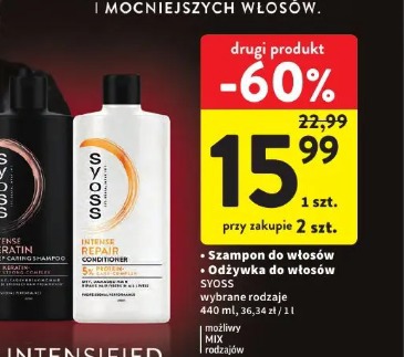 Szampon do włosów Syoss