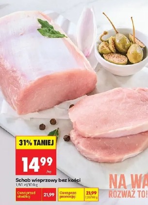 Schab wieprzowy bez kości