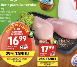 Filet z piersi kurczaka