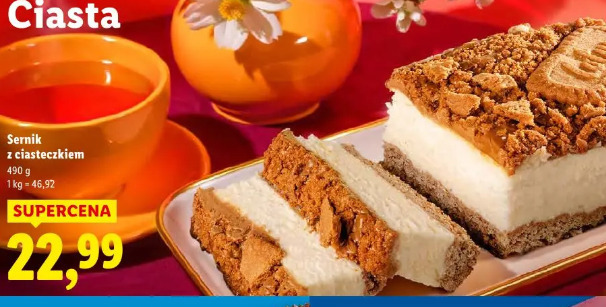 Sernik z ciasteczkiem