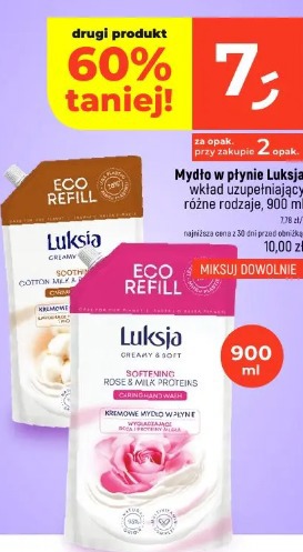 Mydło w płynie Luksja wkład uzupełniający