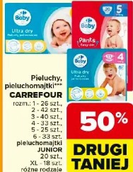 Pieluchy, pieluchomajtki Carrefour