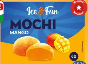Lody multipack Mochi mango Ice & Fun