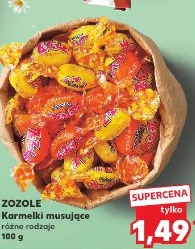 Zozole Karmelki musujące