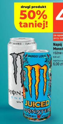 Napój energetyzujący Monster Energy