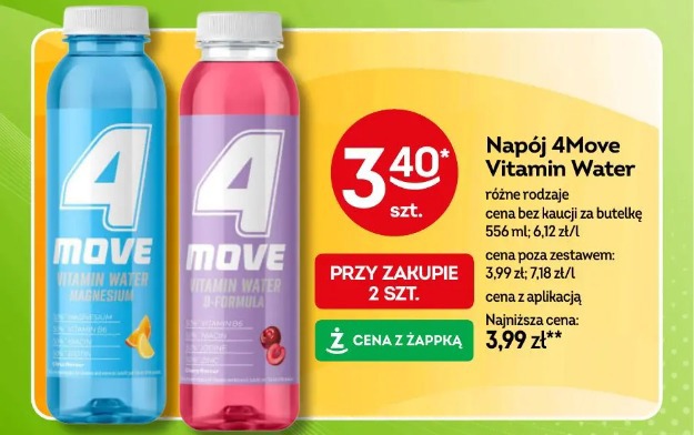 Napój 4Move Vitamin Water