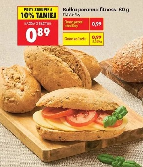 Bułka poranna fitness