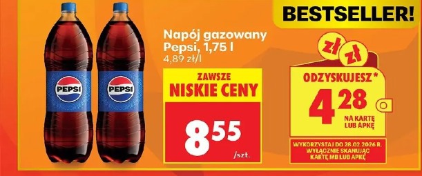 Napój gazowany Pepsi