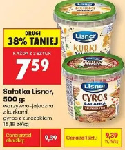 Sałatka Lisner kurki, gyros