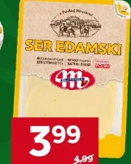 Ser żółty edamski Mlekovita