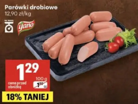 Parówki drobiowe Yano
