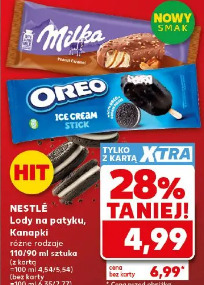 Nestlé Lody na patyku, Kanapki
