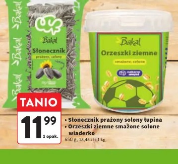 Orzeszki ziemne smażone solone Bakal