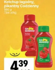 Ketchup łagodny, pikantny Codzienny