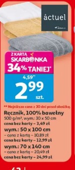 Ręcznik, 100% bawełny Actuel