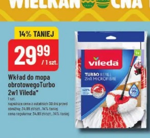 Vileda wkład do mopa obrotowego Turbo 2w1