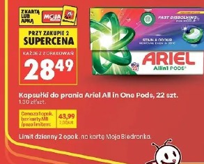 Kapsułki do prania Ariel All in One Pods