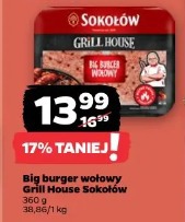 Big burger wołowy Grill House Sokołów