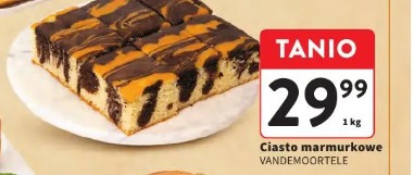 Ciasto marmurkowe Vandemoortele