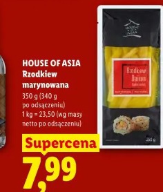 House Of Asia Rzodkiew marynowana