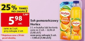 Sok pomarańczowy Hortex
