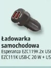 Ładowarka samochodowa Esperanza/Msonic