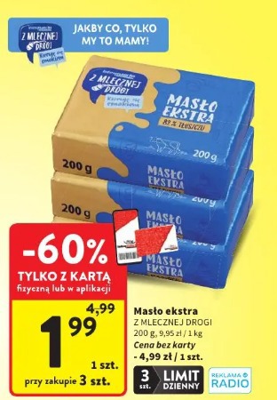 Masło ekstra Z Mlecznej Drogi