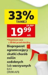 Biopreparat ograniczający skutki chorób roślin ozdobnych lub warzywnych