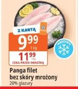 Panga filet bez skóry mrożony