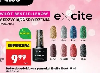 Hybrydowy lakier do paznokci Excite Flash
