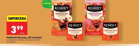Herbata Remsey tartaletka truskawkowa